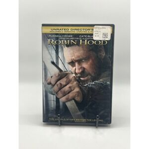 Robin Hood Unrated Directors Cut DVD 2010 Russell Crowe Cate Blanchett